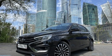 Лимузин a la russe: тест-драйв бизнес-седана LADA Aura