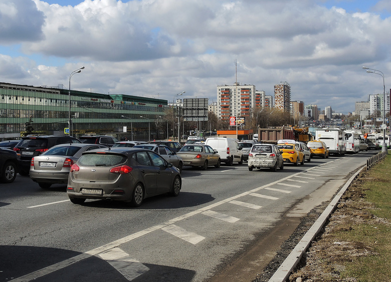В Москве вдвое ускорят движение автомобилей на популярном участке