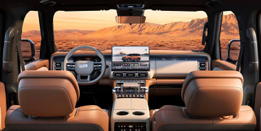 Geely рассекретила салон внедорожника Galaxy Cruiser 700