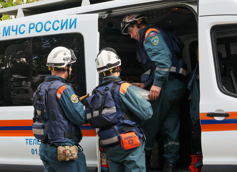 Изображение Река смыла переезжавший вброд грузовик «Урал», двое пропали без вести