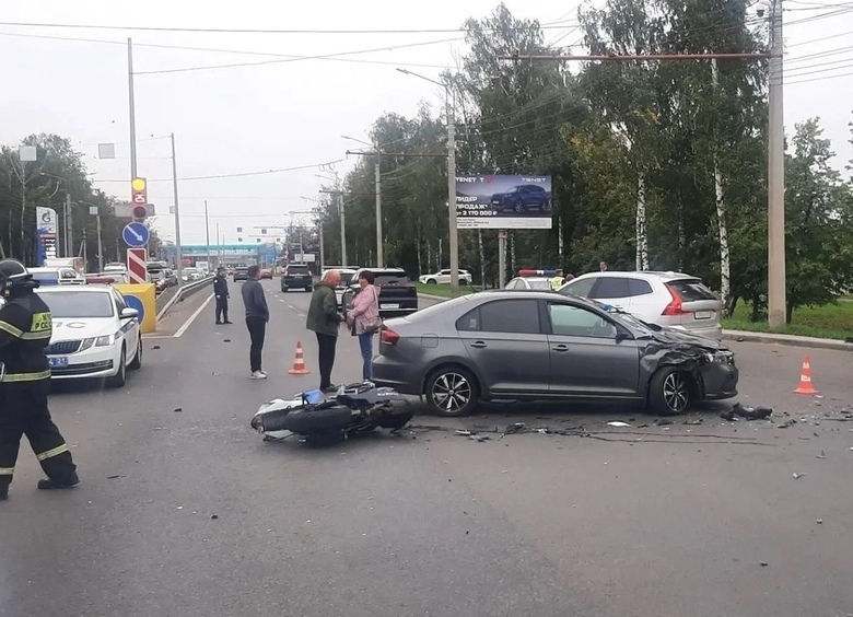 Изображение Смертельные воздушные кульбиты чебоксарского байкера попали в Сеть