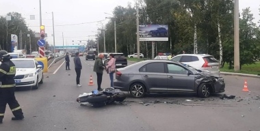 Смертельные воздушные кульбиты чебоксарского байкера попали в Сеть