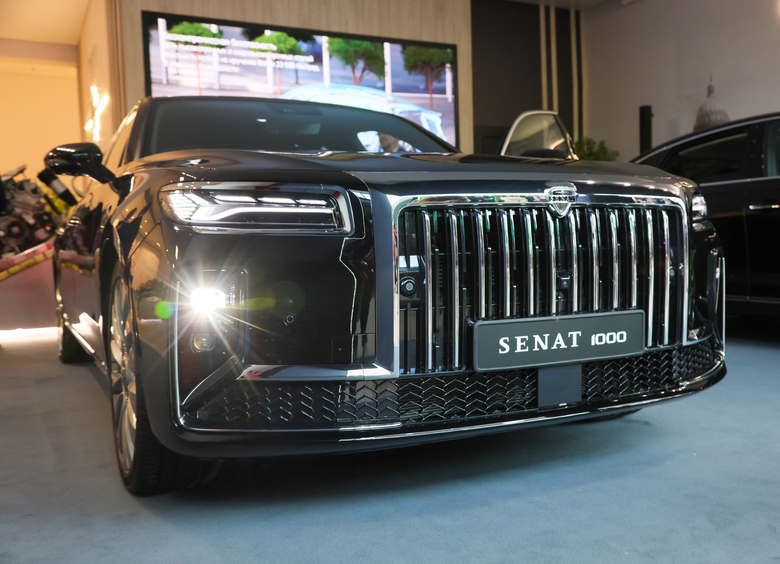 Изображение Удлиненный российский седан Senat 1000 запустят в серию в 2028 году