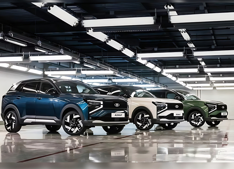 Гибридный кроссовер LADA Azimut может пойти в серию в 2028 году
