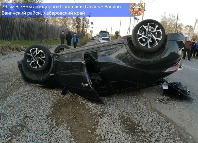 Изображение Подросток за рулем Honda перевернулся при обгоне и сбил двоих мальчиков